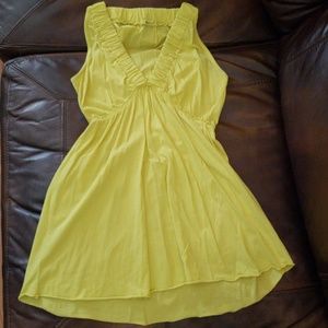 LAmade Bright Yellow Sleeveless Top Size Small